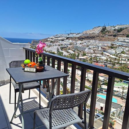 Solaris - Refurbished, Top Floor, Sea Views Puerto Rico  Kültér fotó