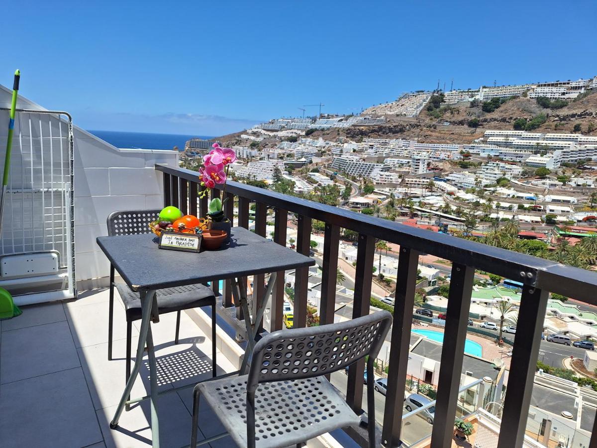 Solaris - Refurbished, Top Floor, Sea Views Puerto Rico  Kültér fotó