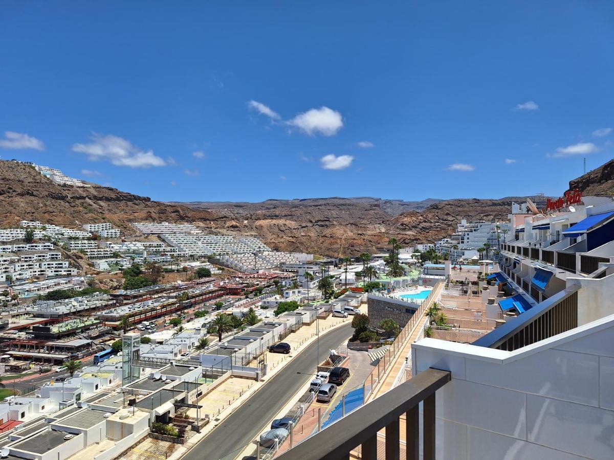 Solaris - Refurbished, Top Floor, Sea Views Puerto Rico  Kültér fotó